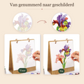 Blumen Tischkalender 2027 – Malen nach Zahlen 2