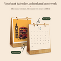 Transport Desk Calendar 2027 – Paint by Numbers 4