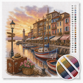 Harbor at Sunset — Cross Stitch Kit 1