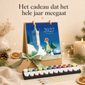 Reiseposter Tischkalender 2027 – Malen nach Zahlen 10