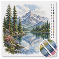 Desert at Sunset — Cross Stitch Kit 1