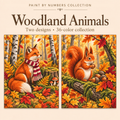 Woodland Animals – Paint by Numbers Set (Hero EN) 1