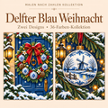 Delfter Blau Weihnacht – Malen nach Zahlen Set (Hero DE) 1