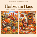 Herbst am Haus – Malen nach Zahlen Set (Hero DE) 1