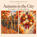 Autumn in the City – Paint by Numbers Set (Hero EN) 1
