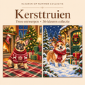 Christmas Sweaters – Paint by Numbers Set (2 canvases) 1