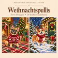 Weihnachtspullis – Malen nach Zahlen Set (Hero DE) 1