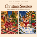 Christmas Sweaters – Paint by Numbers Set (Hero EN) 1