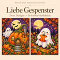 Liebe Gespenster – Malen nach Zahlen Set (Hero DE) 1