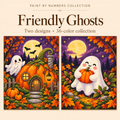 Friendly Ghosts – Paint by Numbers Set (Hero EN) 1