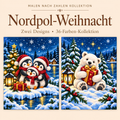 Nordpol-Weihnacht – Malen nach Zahlen Set (Hero DE) 1