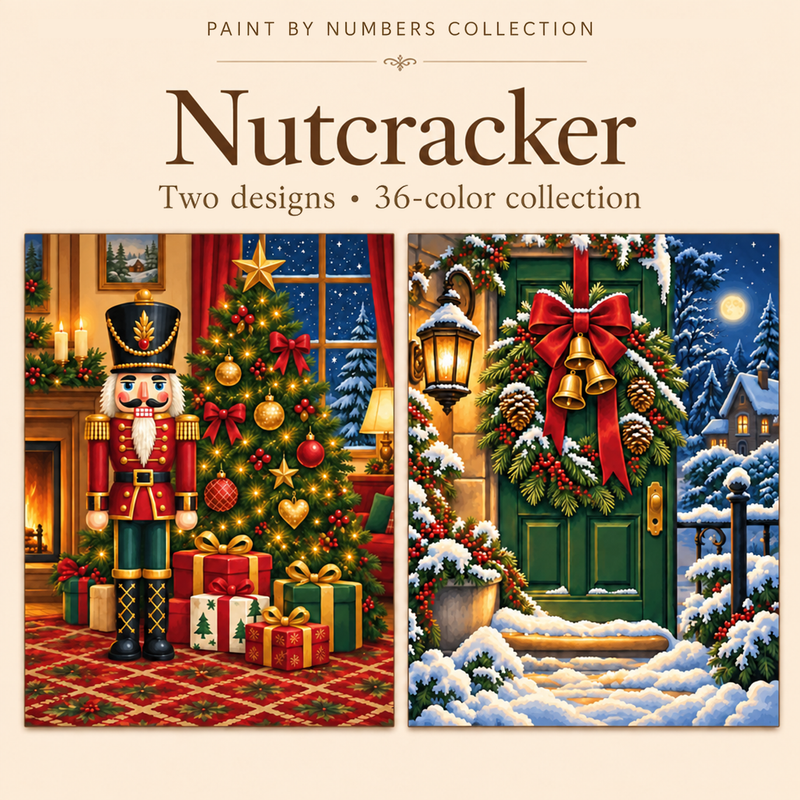 Nutcracker – Paint by Numbers Set (Hero EN)