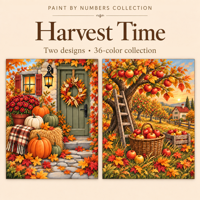 Harvest Time – Paint by Numbers Set (Hero EN)