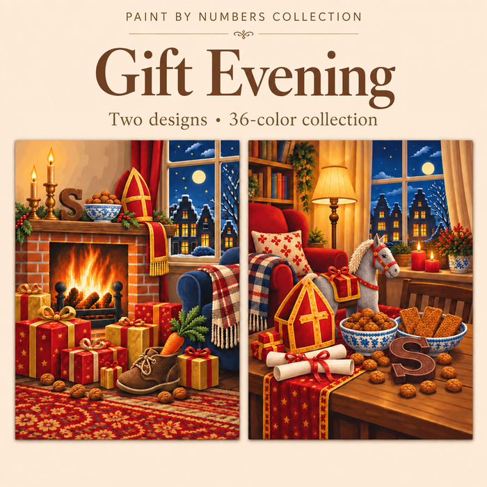 Gift Evening – Paint by Numbers Set (Hero EN)