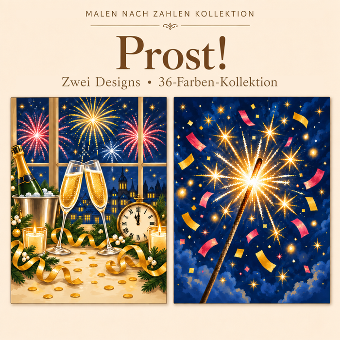 Prost! – Malen nach Zahlen Set (Hero DE)