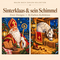 Sinterklaas & sein Schimmel – Malen nach Zahlen Set (Hero DE) 1