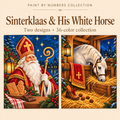 Sinterklaas & His White Horse – Paint by Numbers Set (Hero EN) 1