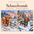 Schneefreunde – Malen nach Zahlen Set (Hero DE) 1