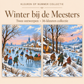 Winter bij de Meesters – Kleuren op Nummer Set (2 canvassen) 1