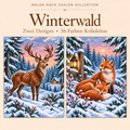Winterwald – Malen nach Zahlen Set (Hero DE) 1