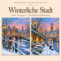 Winterliche Stadt – Malen nach Zahlen Set (Hero DE) 1