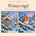 Wintervögel – Malen nach Zahlen Set (Hero DE) 1