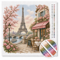 Eiffel Tower in Paris - Cross Stitch Kit 1