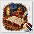 Das Große Buch von Sinterklaas bei Kerzenschein — Kreuzstich-Set 1