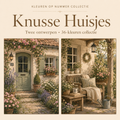 Cozy Cottages – Paint by Number Set (2 canvases) 1