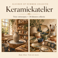 Ceramics Studio – Paint by Number Set (2 canvases) 1