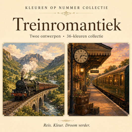 Treinromantiek – Kleuren op Nummer