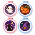 Mini Bundle Halloween — Set of 4 Mini Cross Stitch Kits 1