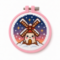 Mini Bundel Hollandse Winter — Set van 4 Mini Kruissteek Kits 2