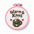 Mini Bundle Christmas in Words — Set of 4 Mini Cross Stitch Kits 4