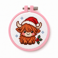 Mini Bundle Christmas Animals — Set of 4 Mini Cross Stitch Kits 2