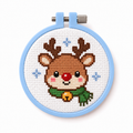 Mini Bundle Christmas Animals — Set of 4 Mini Cross Stitch Kits 5