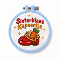 Mini Bundle Sinterklaas in Words — Set of 4 Mini Cross Stitch Kits 5
