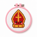 Mini Bundle Sinterklaas — Set of 4 Mini Cross Stitch Kits 4