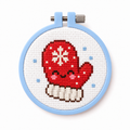 Mini Bundle Winter — Set of 4 Mini Cross Stitch Kits 3