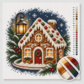 Gingerbread House with Sugar Icing — Cross Stitch Kit 1