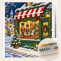 Toy Shop with Nutcrackers — Paint by Numbers 1