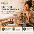 Custom embroidery kit of your photo - Stitchi Studio 1