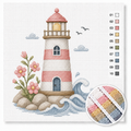 Lighthouse by the Sea — Cross Stitch Kit 1